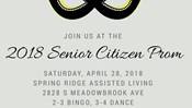 Gerontology Club Presents: Senior Citizen Masquerade Prom